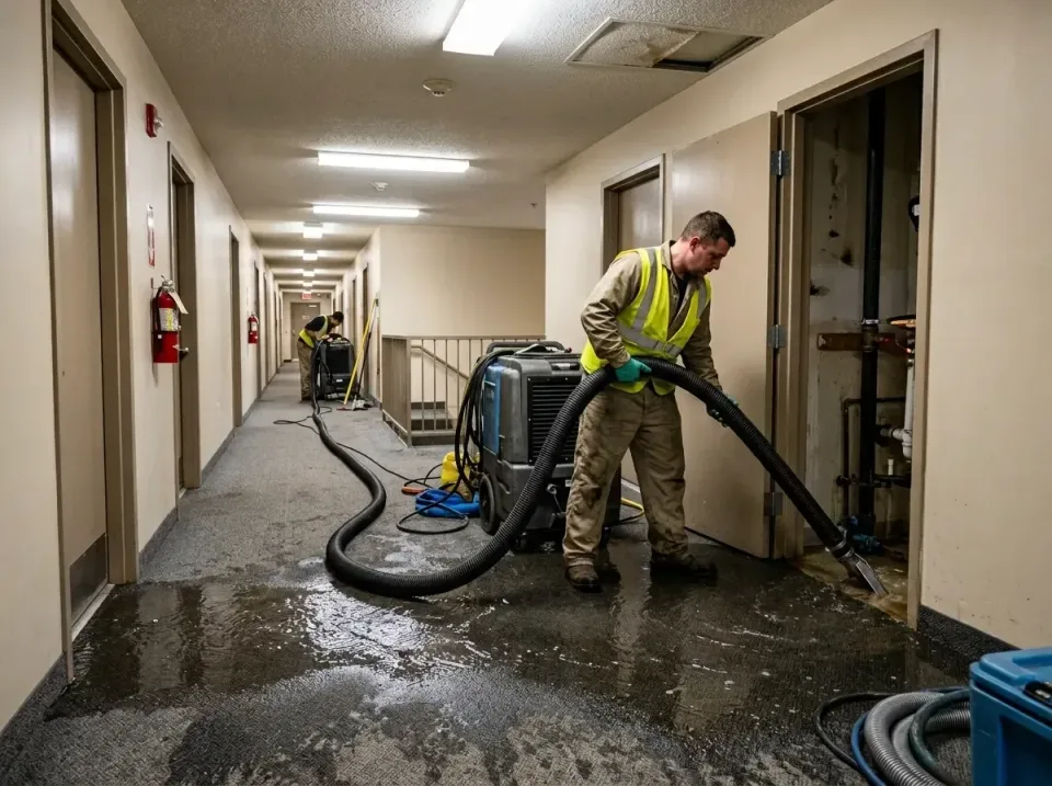 multi-unit-apartment-hallway-f-005 — frequently asked questions, Emergency Burst Pipe Water Extraction & Removal in Temple H…